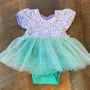 Ruffle Butts Purple and Green Mermaid Dress